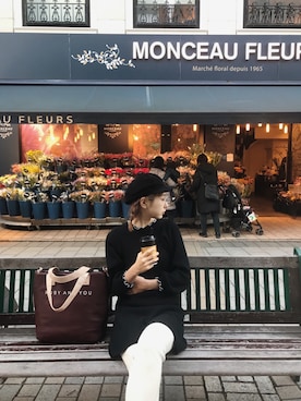 AMOさん（レディース・167cm）の冬コーディネート