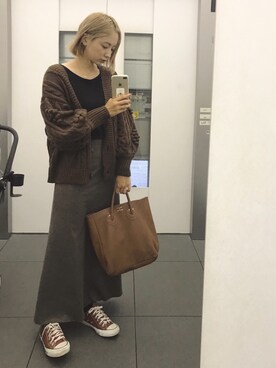 AMOさん(レディース・168cm)の秋コーディネート