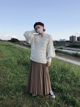 AMOさん（レディース・168cm）の秋コーディネート