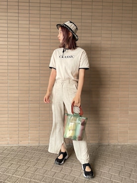 AMOさん（レディース・168cm）の春コーディネート