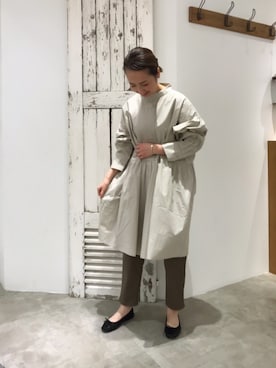 「PUAL CE CIN（ピュアルセシン）のアイテム（チュニック）」を使った、seinoooさん（レディース・160cm）の冬コーディネート