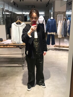 「UNDERCOVER（アンダーカバー）のアイテム」を使った、seinoooさん（レディース・160cm）の春コーディネート