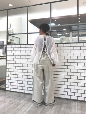 「UNDERCOVER（アンダーカバー）のアイテム」を使った、seinoooさん（レディース・160cm）の春コーディネート