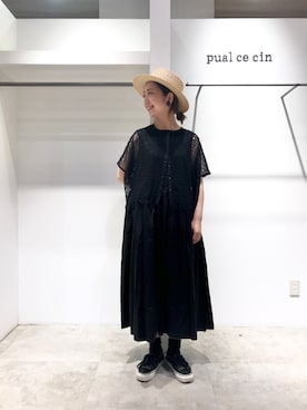 「UNDERCOVER（アンダーカバー）のアイテム」を使った、seinoooさん（レディース・160cm）の春コーディネート
