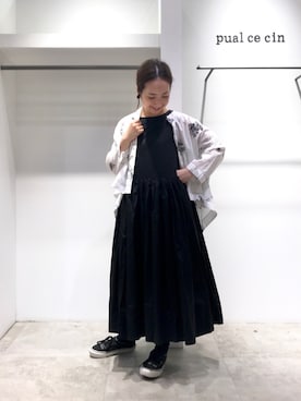 「UNDERCOVER（アンダーカバー）のアイテム」を使った、seinoooさん（レディース・160cm）の春コーディネート