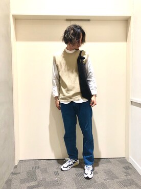 やまChanさん（メンズ・182cm）の春コーディネート