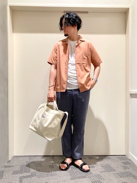 やまChanさん（メンズ・182cm）の夏コーディネート