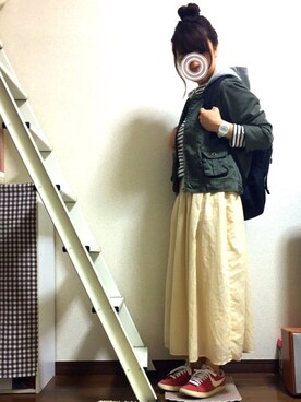 はる＠ 'ェ' ＠さん（レディース・154cm）の春コーディネート