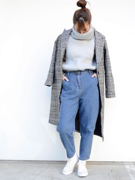 makotoさん（レディース・165cm）の冬コーディネート