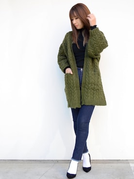 makotoさん（レディース・165cm）の冬コーディネート