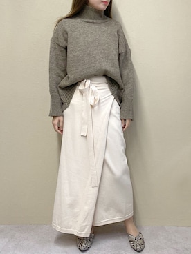 makotoさん（レディース・165cm）の冬コーディネート