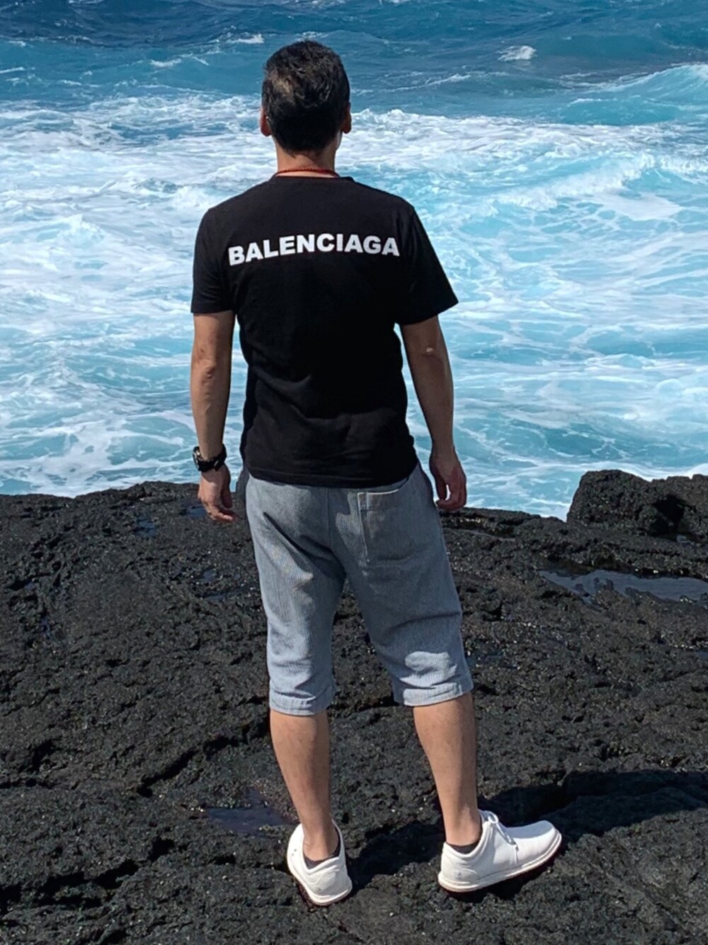 Simi-miさんの「Balenciaga - Balenciaga® Tシャツ - men - コットン - XXL（BALENCIAGA）」を使ったコーディネート