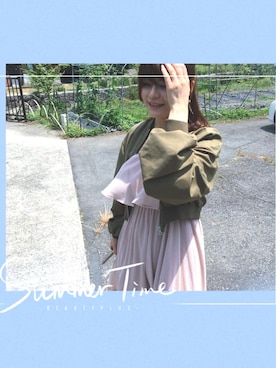「しまむら（シマムラ）のアイテム（スタジャン）」を使った、kumaさん（レディース・160cm）の冬コーディネート