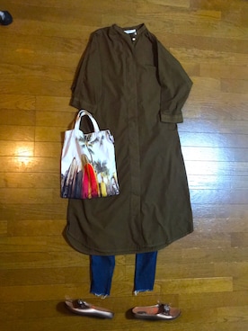 「MERVEILLE H.（メルベイユアッシュ）のアイテム」を使った、marumikaさん（レディース・152cm）の夏コーディネート