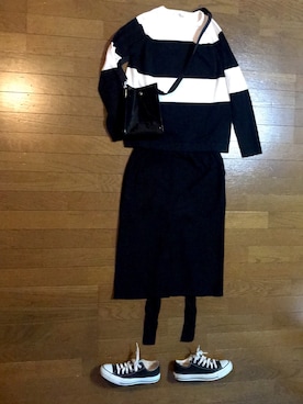 「NEI（ネイ）のアイテム」を使った、marumikaさん（レディース・152cm）の春コーディネート