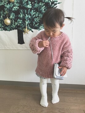 ak_riiiiinさん（キッズ・80cm）の秋コーディネート