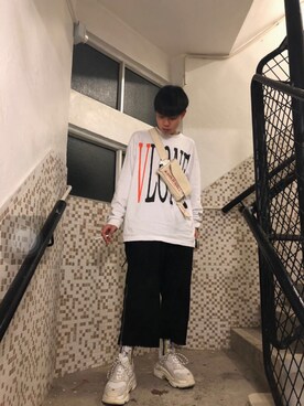 「triple s」｜CMPさん（メンズ・174cm）の春コーディネート