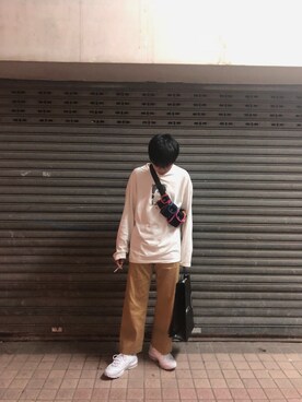 「RESISTANCE（レジスタンス）のアイテム」を使った、CMPさん（メンズ・174cm）の春コーディネート