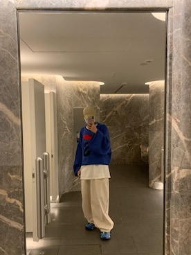 「1017 ALYX 9SM（アリクス）のアイテム（パンツ）」を使った、CMPさん（メンズ・174cm）の春コーディネート