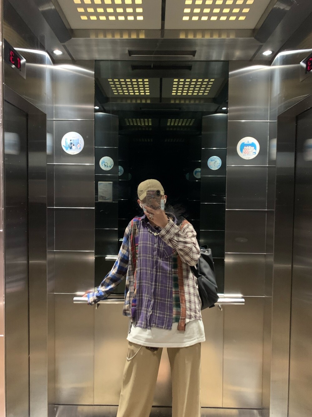 「1017 ALYX 9SMのアイテム（帽子、ベージュ系）」を使った、CMPさん（メンズ・174cm）の春コーディネートの1枚目の写真