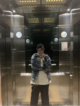 「TRAN泉（トラン）のアイテム」を使った、CMPさん（メンズ・174cm）の春コーディネート
