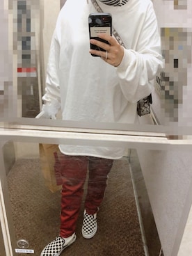 「アイテム（スウェット）」を使った、rihi_to⋆﻿ さん（レディース・158cm・30代）の冬コーディネート