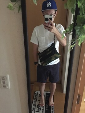 三好潤さん(メンズ・167cm)の夏コーディネート