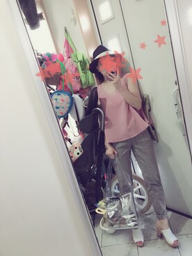 「Solberry（ソルベリー）のアイテム」を使った、sawawaさん（レディース・157cm）の夏コーディネート