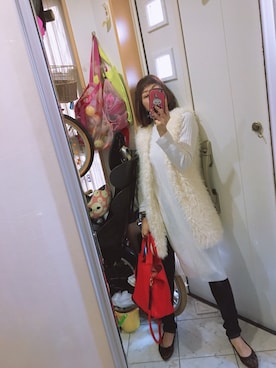 sawawaさん（レディース・157cm）の冬コーディネート