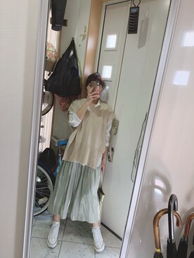 sawawaさん（レディース・157cm）の春コーディネート