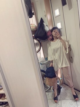 sawawaさん（レディース・157cm）の夏コーディネート