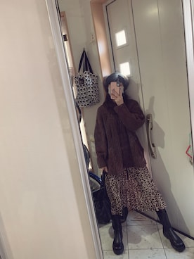 sawawaさん（レディース・157cm）の冬コーディネート