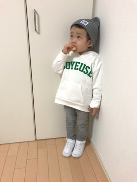 HARUTOYAさん（キッズ・90cm）の冬コーディネート