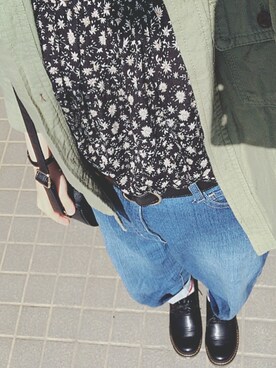 risaさん（レディース・155cm）の春コーディネート