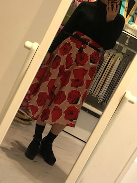 「ポールスミス」｜葵さん（レディース・155cm・10代）の春コーディネート