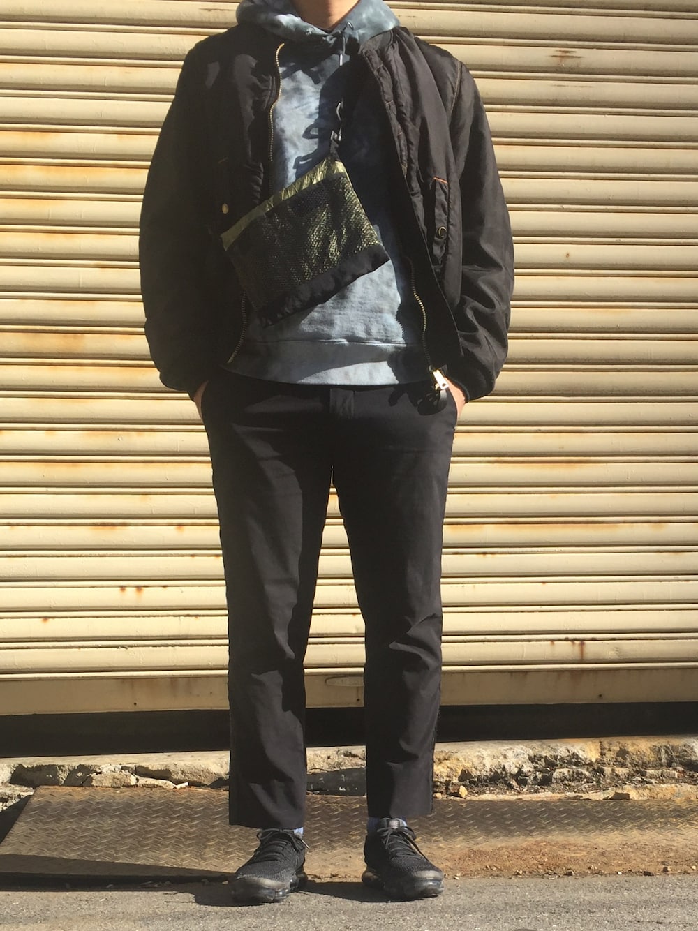 CDG MA-1ジャケット 黒 オレンジ内側 Reversible MA-1-ブラック(オレンジ) | harapeco Store