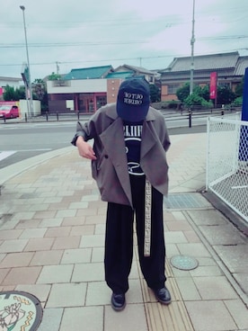 キノさん（メンズ・174cm）の秋コーディネート