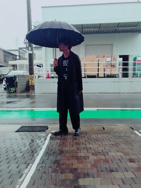 「シャツイン」｜「アイテム（その他）」を使った、キノさん（メンズ・174cm）の秋コーディネート