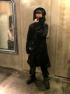 「アイテム（モッズコート）」を使った、takaya  ogawaさん（メンズ・172cm）の夏コーディネート