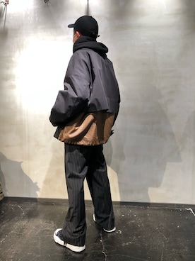 「A.A.Spectrum（エーエースペクトラム）のアイテム」を使った、takaya  ogawaさん（メンズ・172cm）の春コーディネート