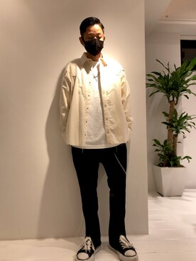 「ROYAL FLASH（ロイヤルフラッシュ）のアイテム（アクセサリー）」を使った、takaya  ogawaさん（メンズ・172cm）の秋コーディネート