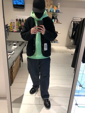 「ROYAL FLASH（ロイヤルフラッシュ）のアイテム（アクセサリー）」を使った、takaya  ogawaさん（メンズ・172cm）の冬コーディネート