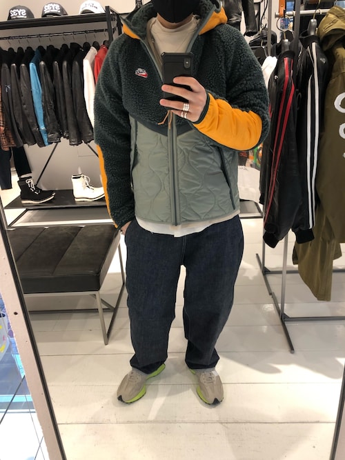 Takaya Ogawa Royal Flash自由が丘 Nikeのブルゾンを使ったコーディネート Wear