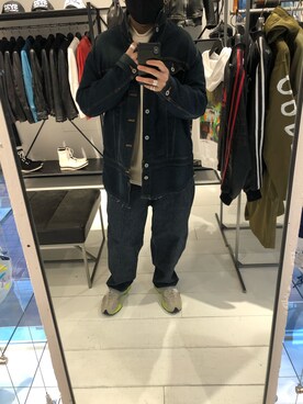 「BACKLASH（バックラッシュ）のアイテム（ブルゾン）」を使った、takaya  ogawaさん（メンズ・172cm）の冬コーディネート