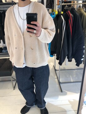 「KETO（ケト）のアイテム」を使った、takaya  ogawaさん（メンズ・172cm）の春コーディネート