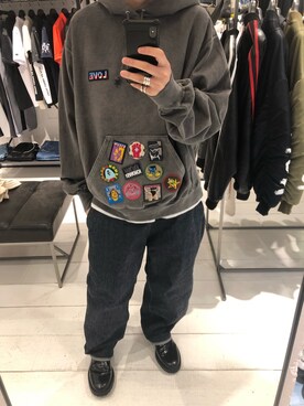 「KETO（ケト）のアイテム」を使った、takaya  ogawaさん（メンズ・172cm）の春コーディネート