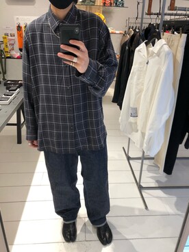 「KETO（ケト）のアイテム」を使った、takaya  ogawaさん（メンズ・172cm）の春コーディネート