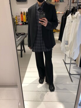 「KETO（ケト）のアイテム」を使った、takaya  ogawaさん（メンズ・172cm）の春コーディネート