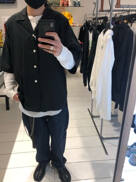 「KETO（ケト）のアイテム」を使った、takaya  ogawaさん（メンズ・172cm）の春コーディネート