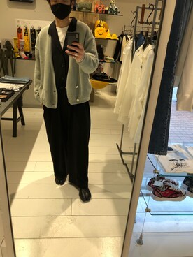 「ROBES&CONFECTIONS（ローブスコンフェクションズ）のアイテム（オールインワン・サロペット）」を使った、takaya  ogawaさん（メンズ・172cm）の春コーディネート